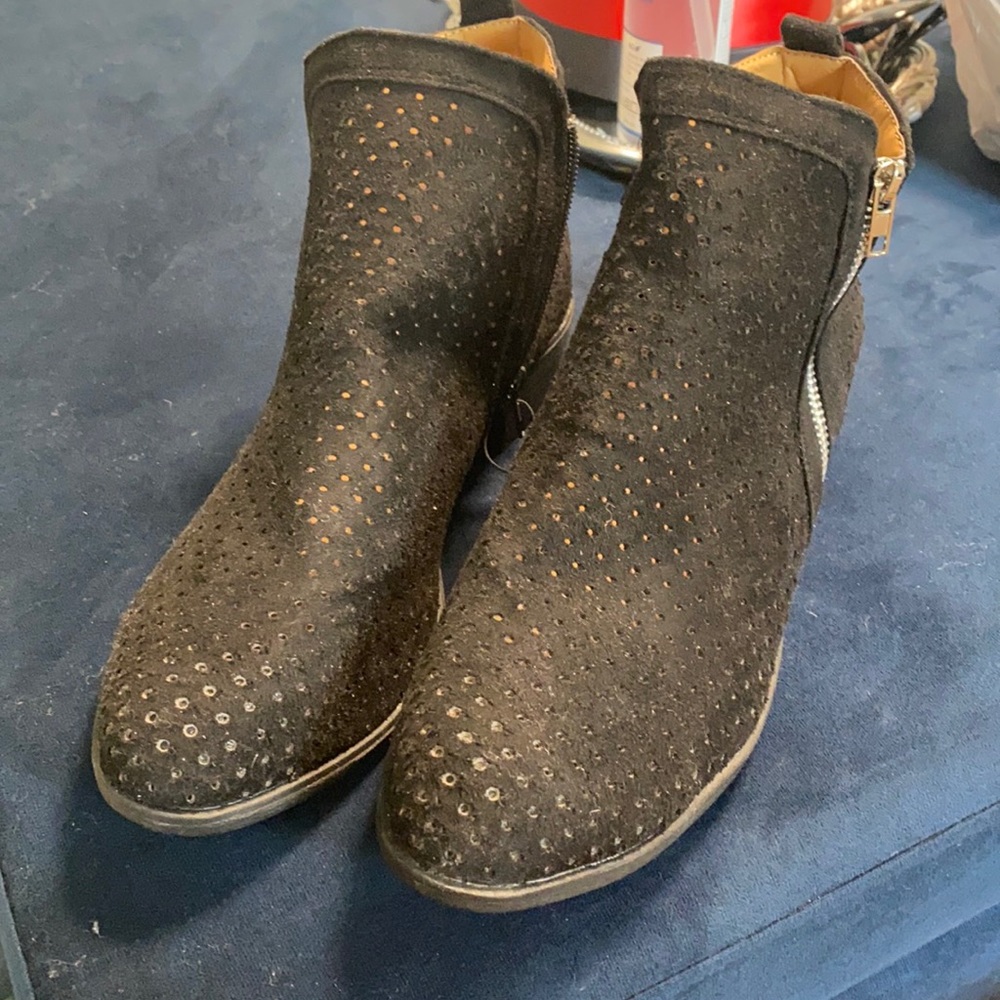 Sociology suede booties